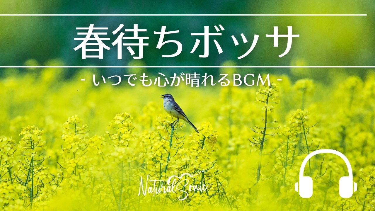 Natural Sonic 「春待ちボッサ」- いつでも心が晴れるBGM -