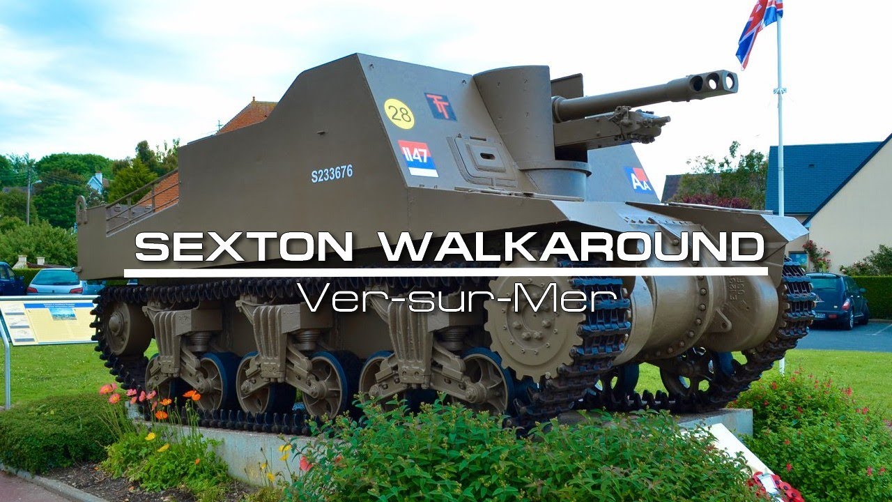 Sexton Walkaround in Ver-sur-Mer.