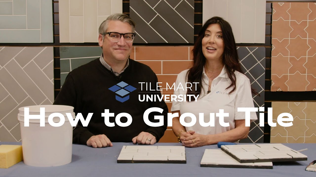 All About Grout Ep. 2 "How to Grout Tile" | Tile Mart University