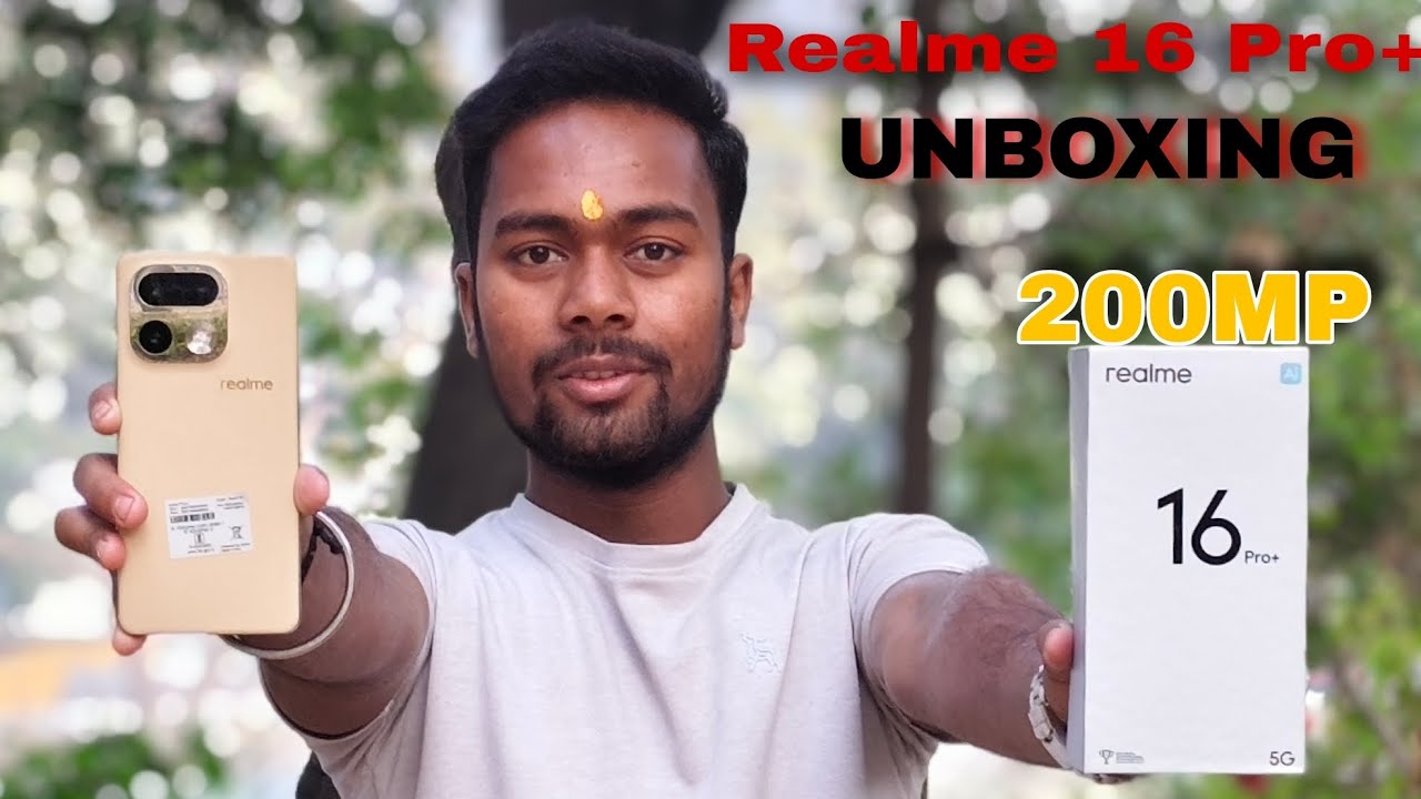 Realme 16 Pro+ first impression & unboxing 200MP camera testing & Review 