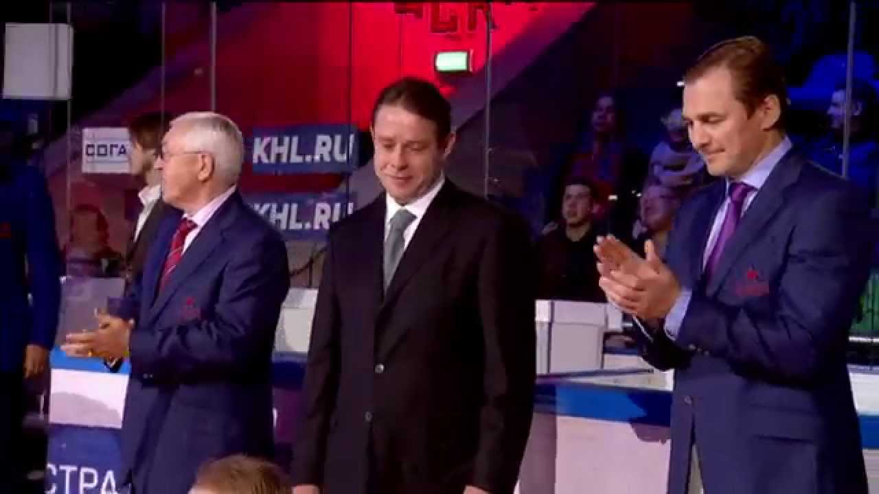 Pavel Bure banner night / Чествование Павла Буре в ЛДС ЦСКА