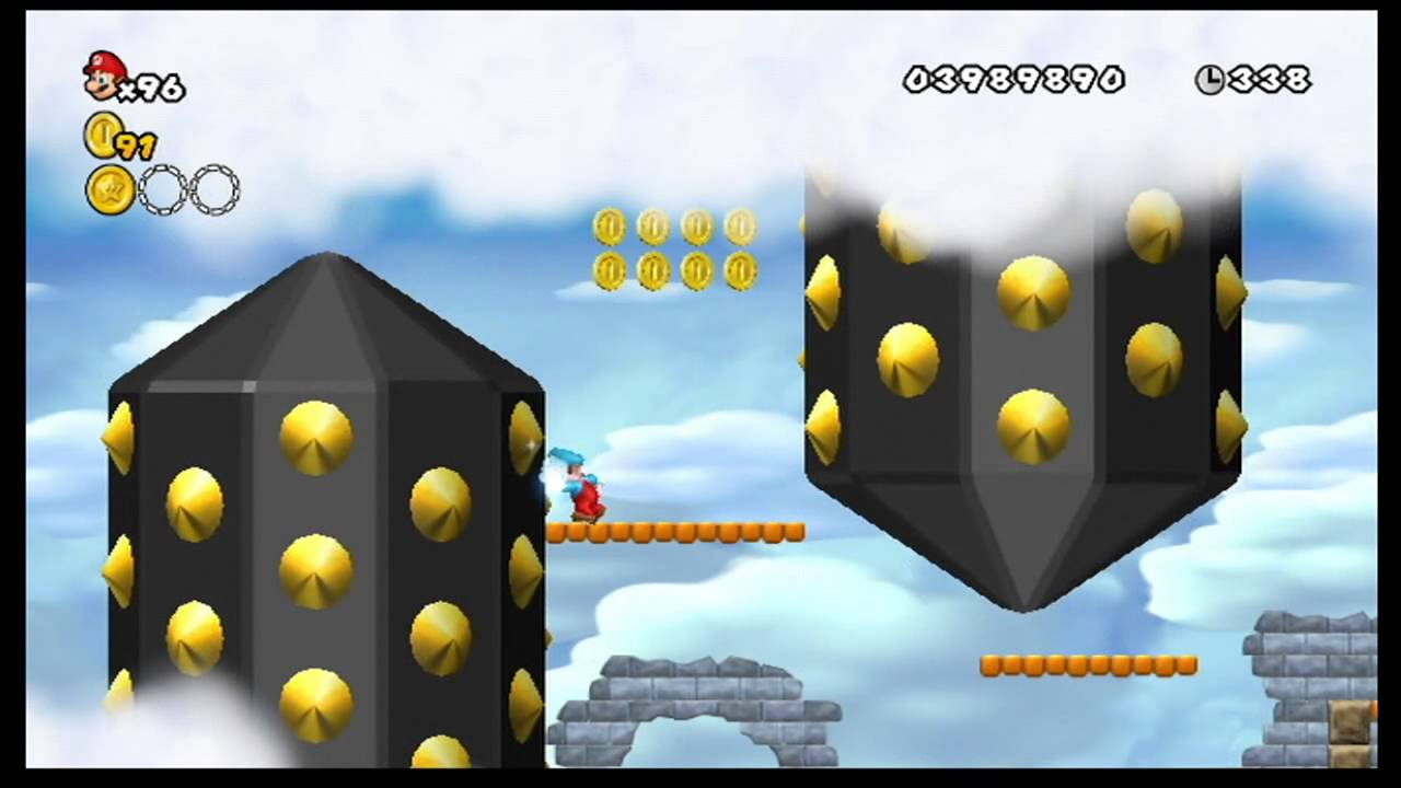 【NewマリオWii】W7-城