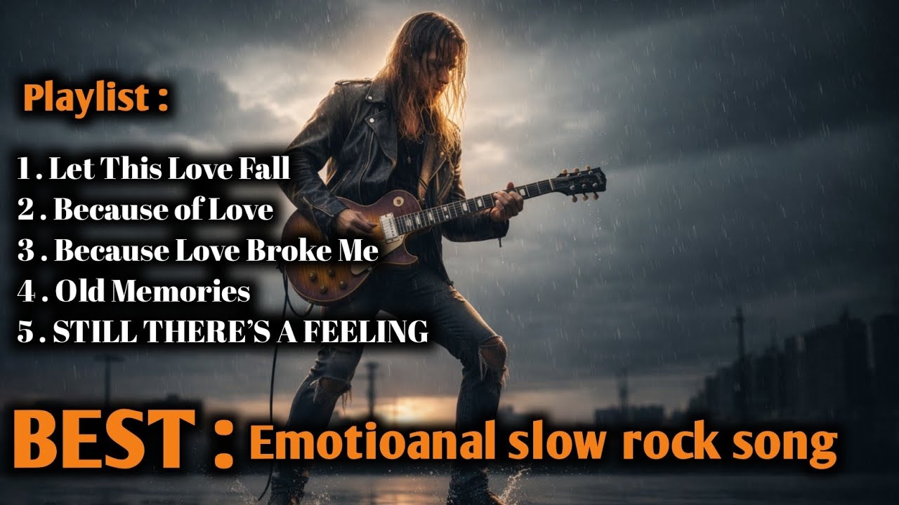BEST Emotional Slow Rock Playlist | American Rock Ballads That Hit the Heart