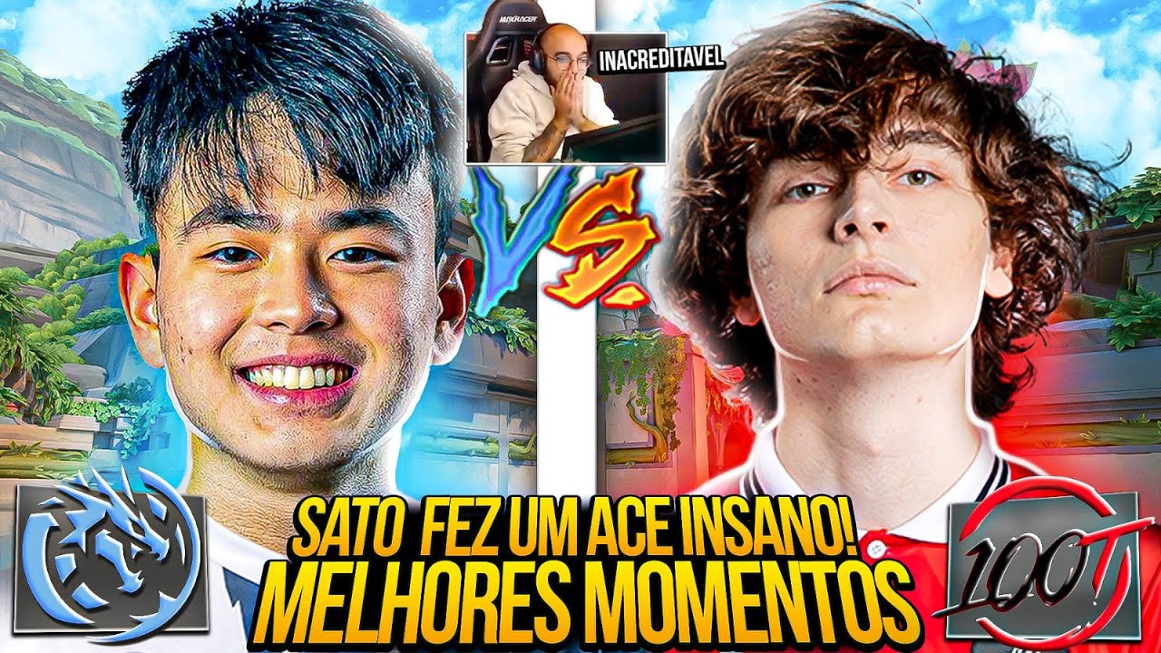 SATO É A NOSSA ESPERANÇA!!! SACY reage a LEV vs 100T! (melhores momentos)
