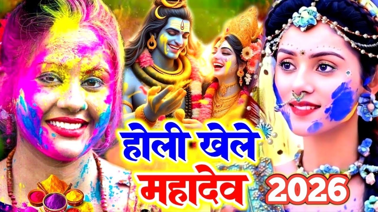 #video पारम्परिक होली गीत 2026 || होली खेले महादेव || #Bhagti Holi Geet || Holi Ke Gana 2026 Ke