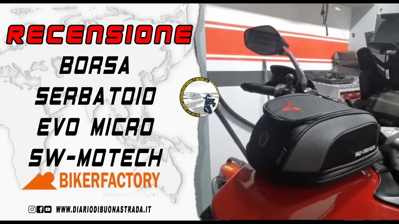 RECENSIONE BORSA SERBATOIO EVO MICRO SW-MOTECH