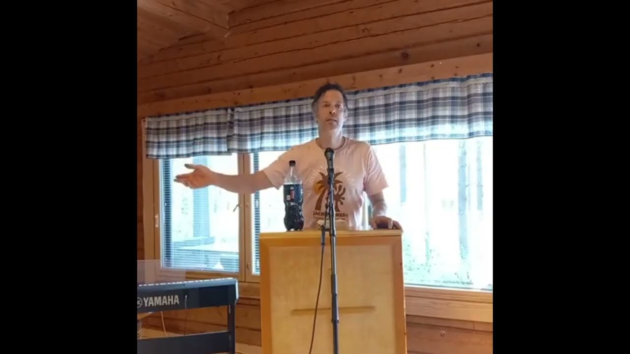 Sanan ja rukouksen illan puhe 17.7.2025 Tervonsalmessa