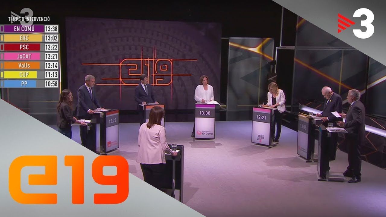 Eleccions municipals: el debat de la ciutat de Barcelona