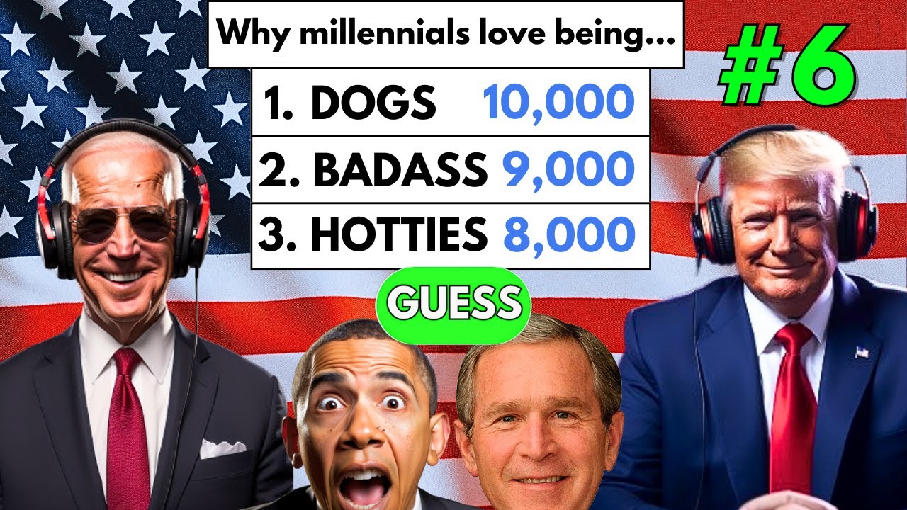 AI Presidents Play GOOGLE FEUD 6