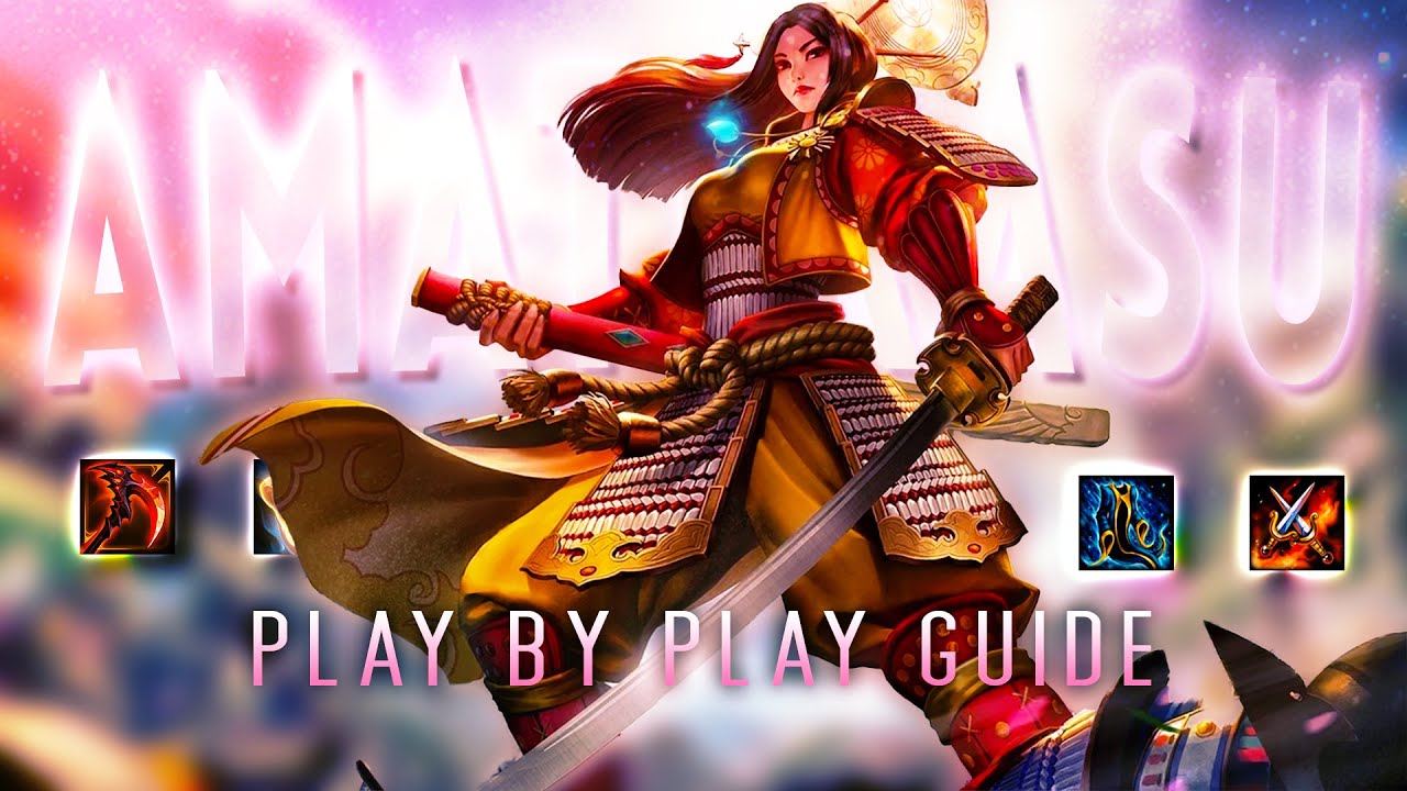 SMITE PRO GUIDE: How to play Amaterasu at TOP LEVEL! - Tips, Builds, and More