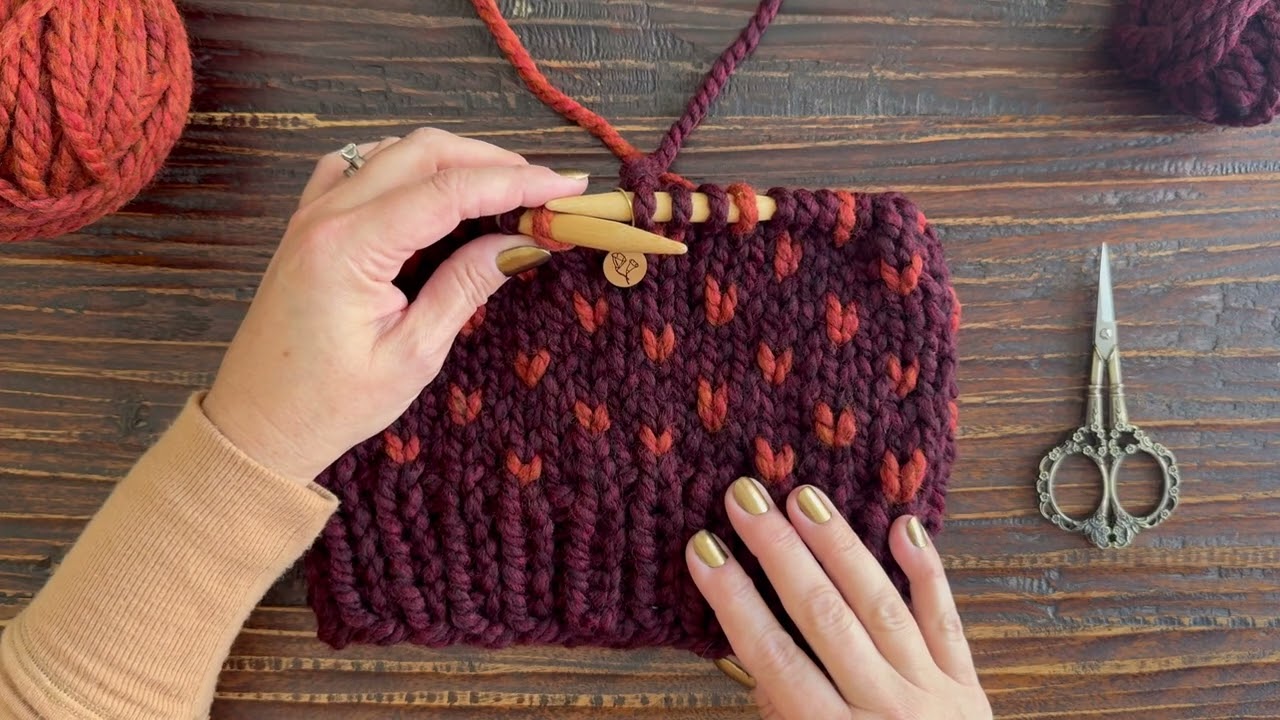 How To Carry Up Yarn