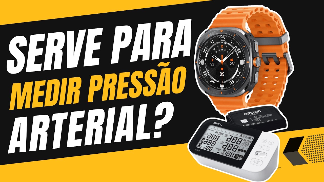 GALAXY WATCH VS APARELHO PROFISSIONAL PARA MEDIR PRESSÃO ARTERIAL!