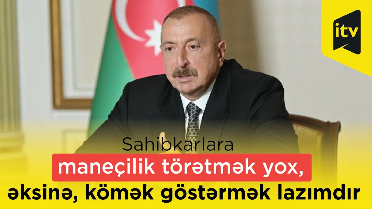 İlham Əliyev: 
