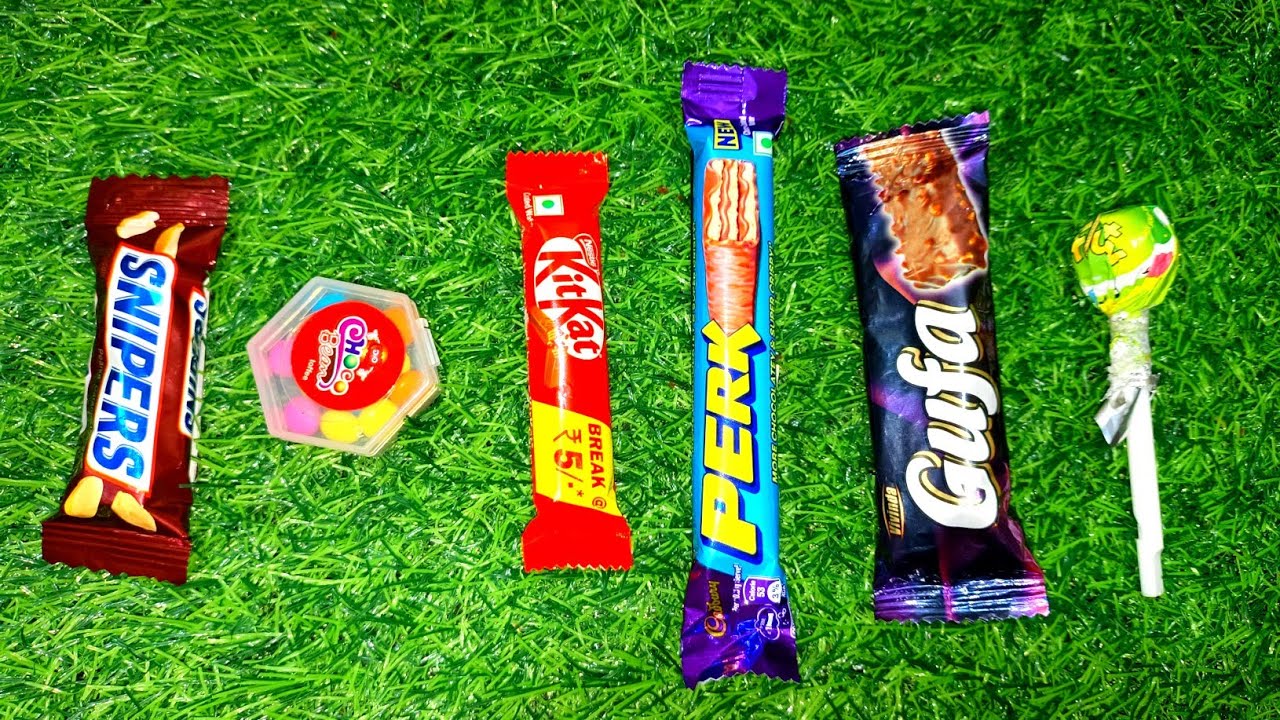 ASMR Unboxing: Snipers, KitKat, Perk, Gufa Bar & Choco Bean | Satisfying Wrapper Sounds