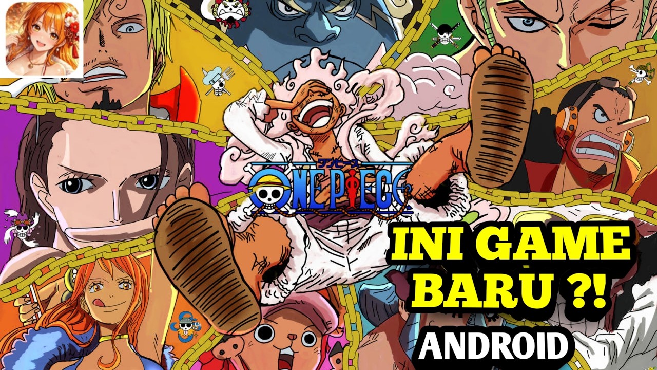 GAME ONE PIECE ANDROID TERBARU! Ada Gear 5 Luffy & Zoro Enma Gila Banget Coyy!