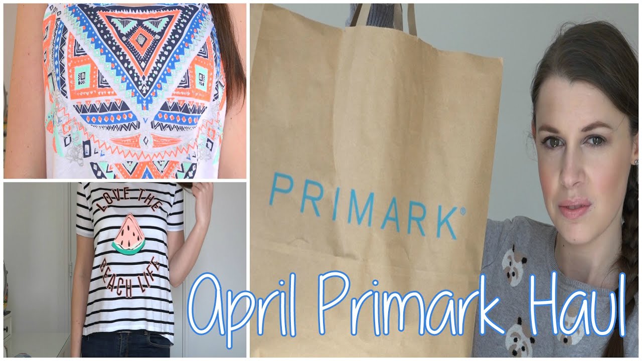 April Primark Haul 2015 | PlaneBeauty