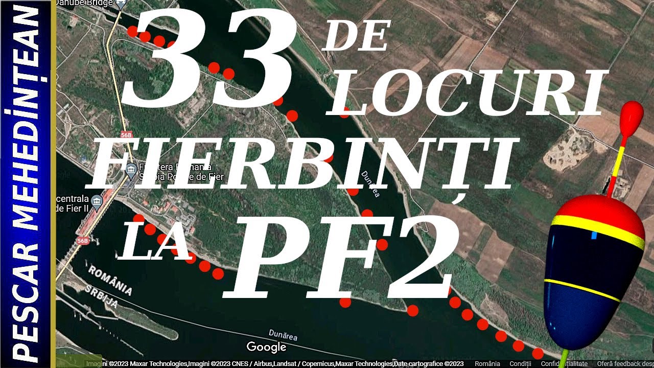 Locuri de pescuit în zona Porțile de Fier 2.😎 Hartă, acces și detalii !