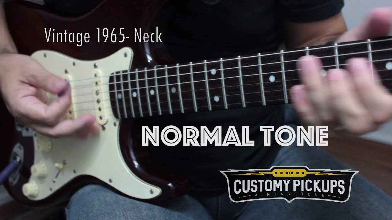 Customy Pickups-Vintage 1965 -Neck, Neck+Middle(QFilter)