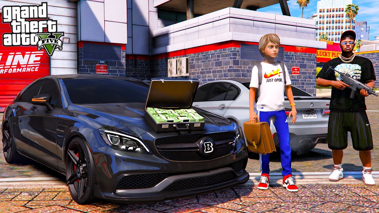 ОПЕРСКАЯ ЕЗДА В GTA 5 - ГАРВИН ОТЖАЛ АВТОСЕРВИС У КИТАЙЦА! СЛЕЖУ ЗА МАЖОРОМ НА MERCEDES CLS! 🌊ВОТЕР