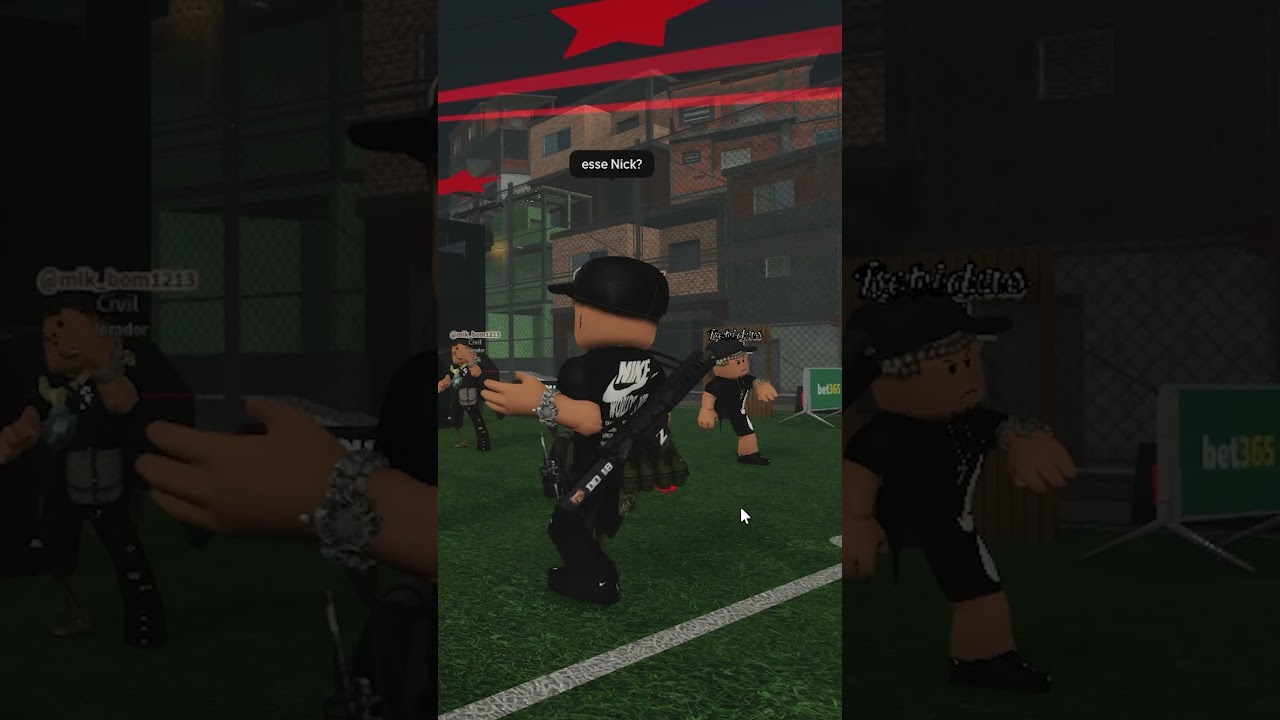 Fui em um baile Funk no ROBLOX