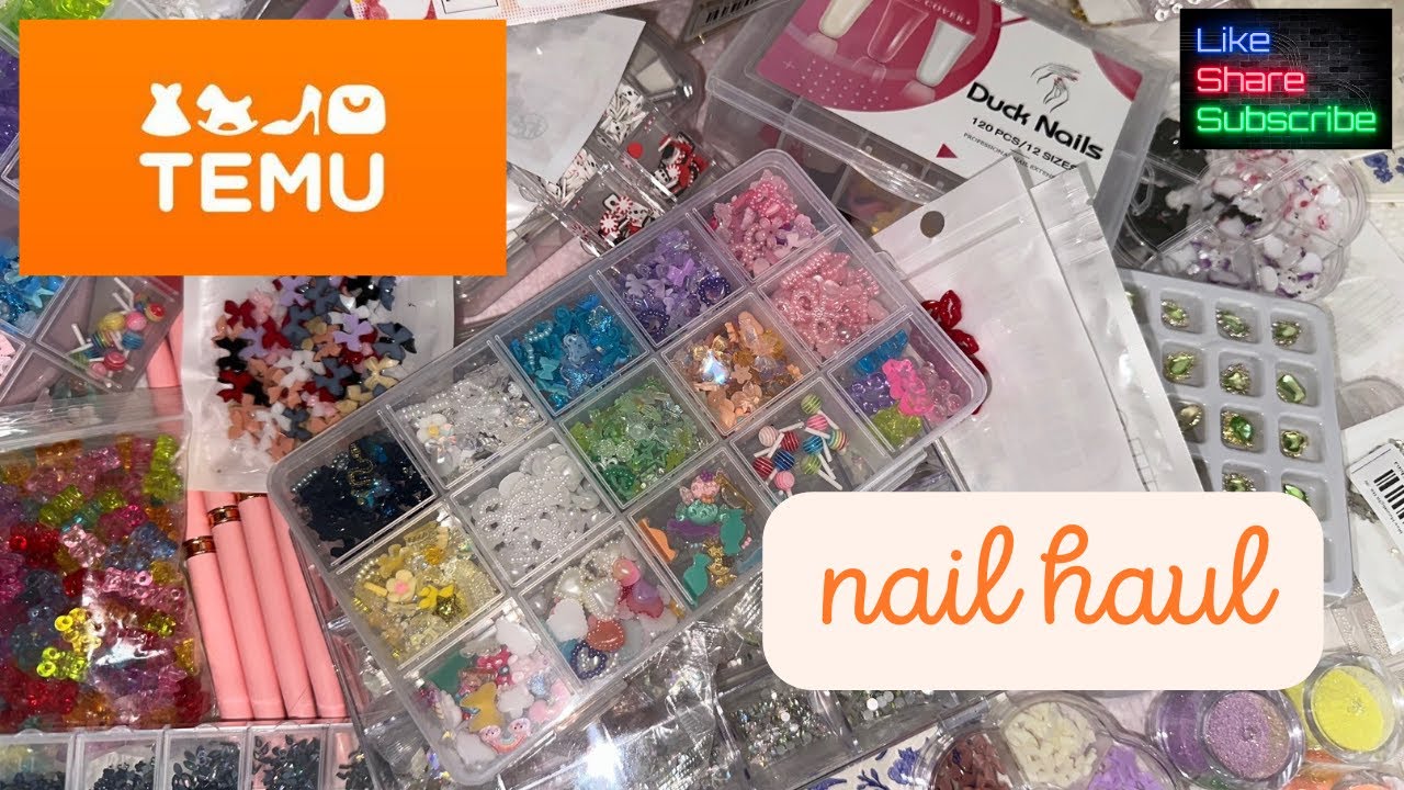 Affordable Nail Supplies 💅🏾| Temu Nail Haul 🛍️ @temu