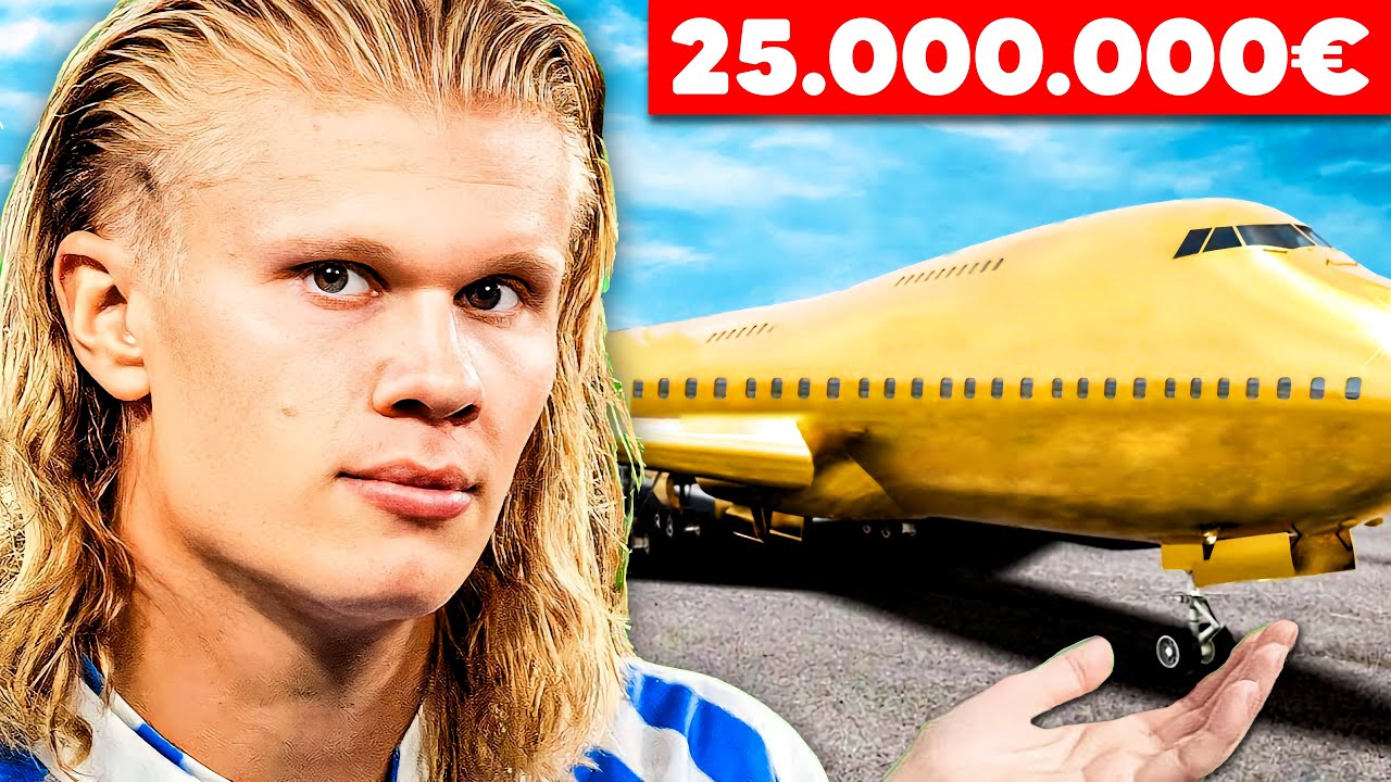 10 Extrem Teure Dinge die Erling Haaland besitzt!
