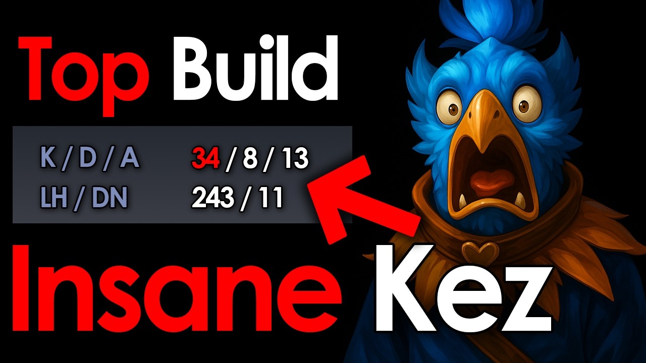 34 KILLS Kez Carry – Patch 7.40c Gameplay #dota2kez