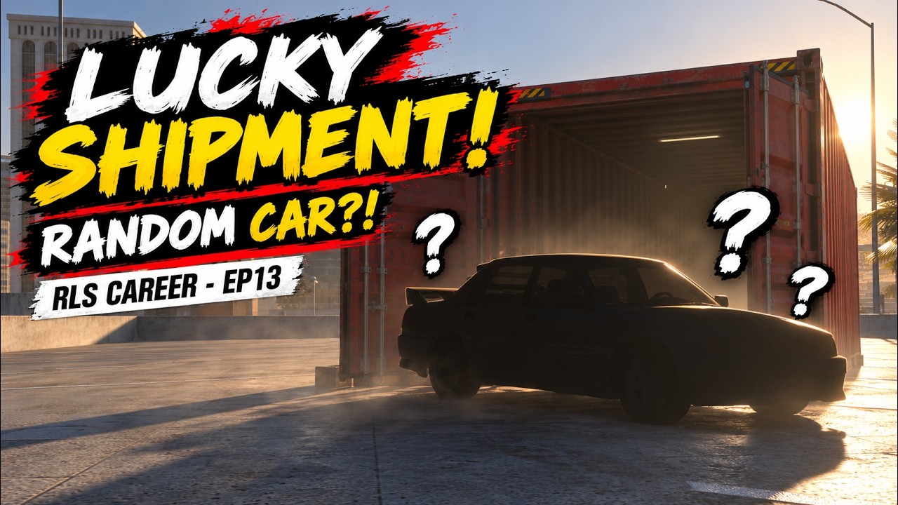 We Got a RANDOM CAR From a Loot Box and Turned It Into a DRIFTER! | BeamNG RLS Career EP13