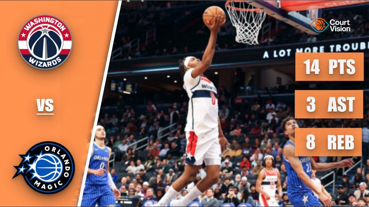 Bilal Coulibaly - 14 Points, 5 Steals, 8 Rebounds vs Magic - 2025-26 Regular Season