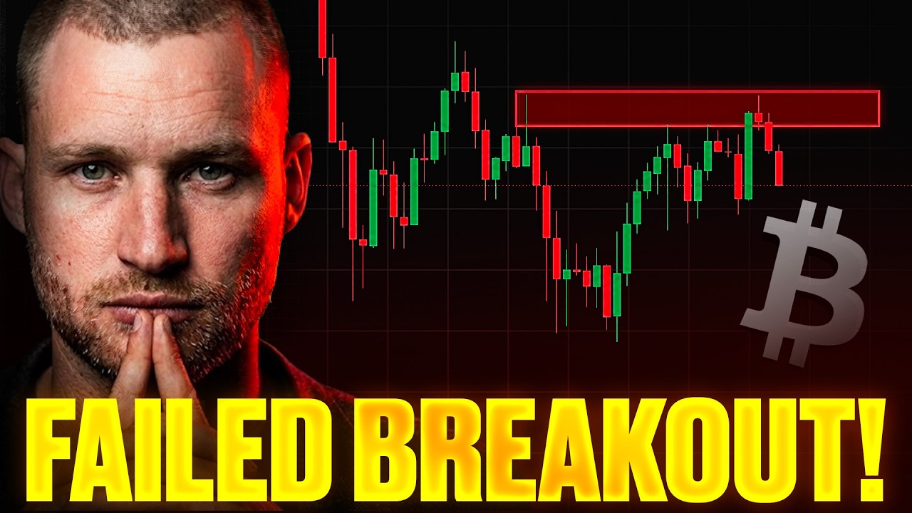 Bitcoin Rejected Again (Is A Bigger Drop Coming?)