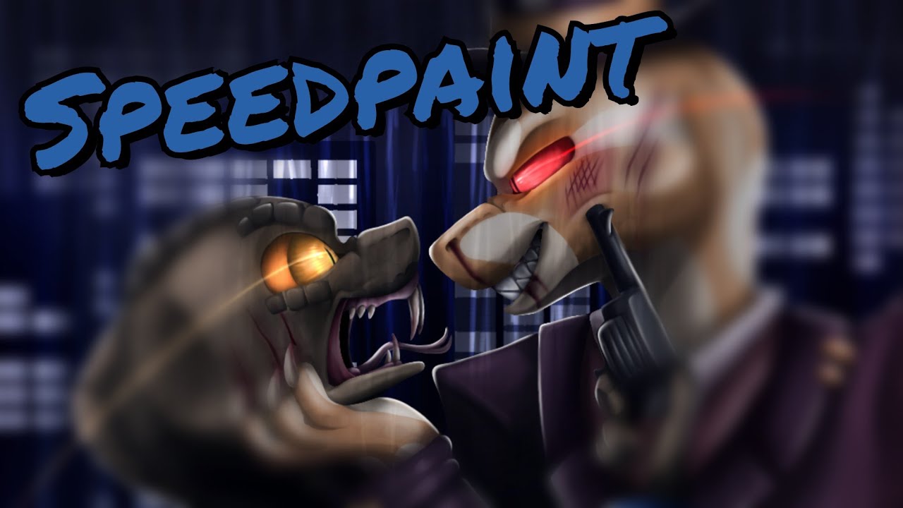 [Mild Blood]  Boss Fight!  (OC Speedpaint)