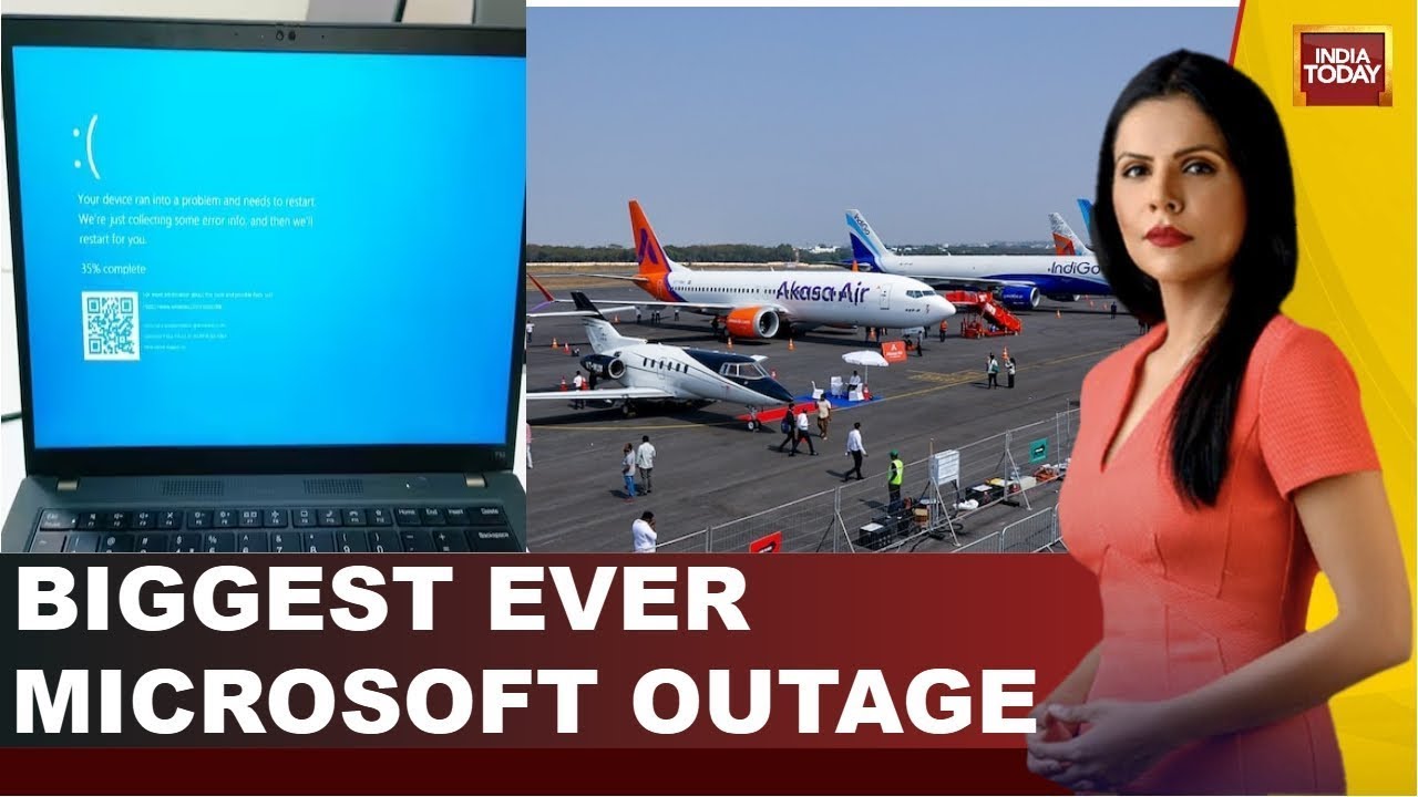 Seven At 7 With Preeti Choudhry: Biggest Ever Microsoft Global Outage | Microsoft Outage News