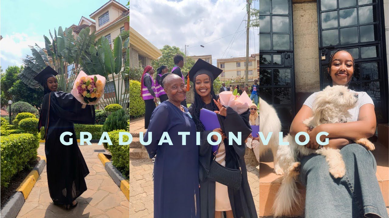 i graduated university.