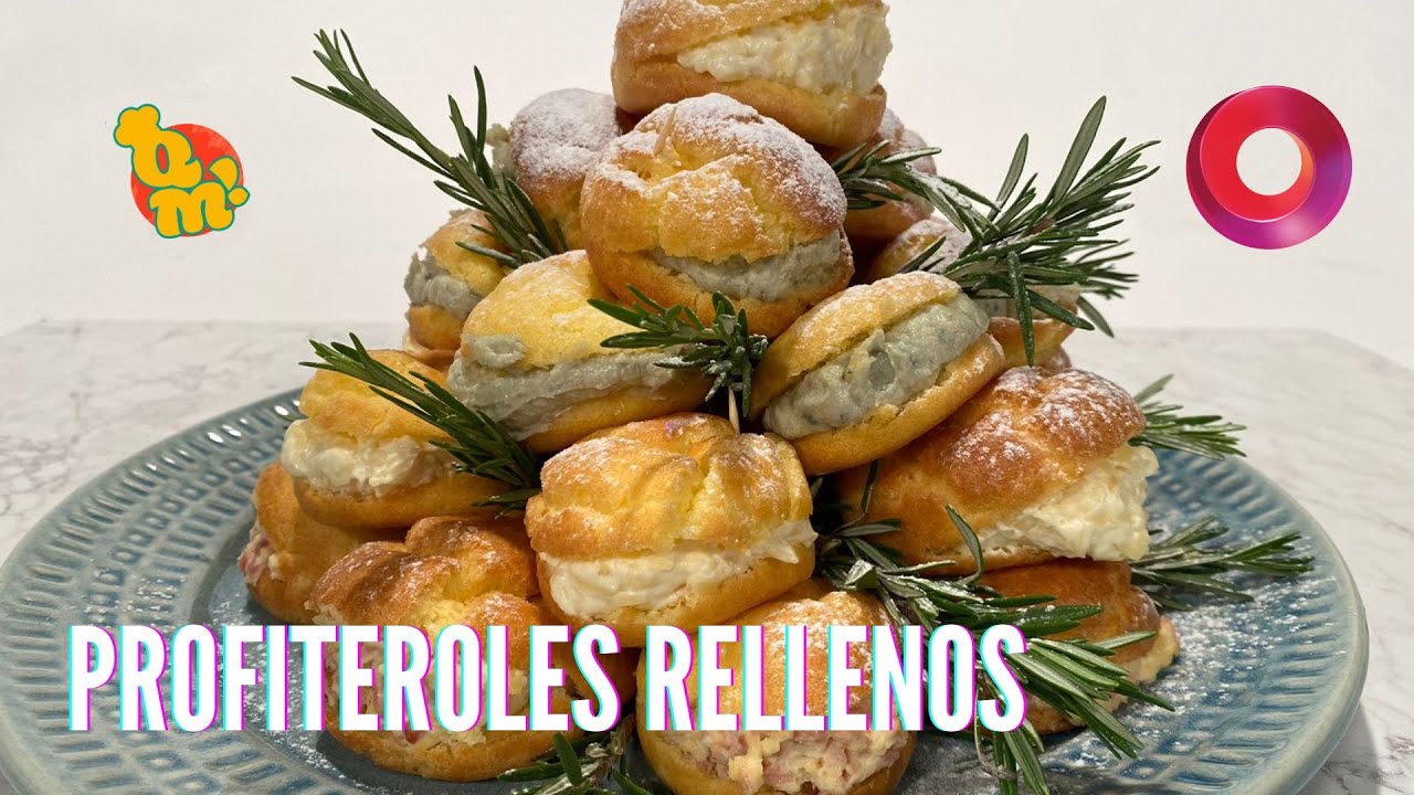 Profiteroles rellenos | #QuéMañana