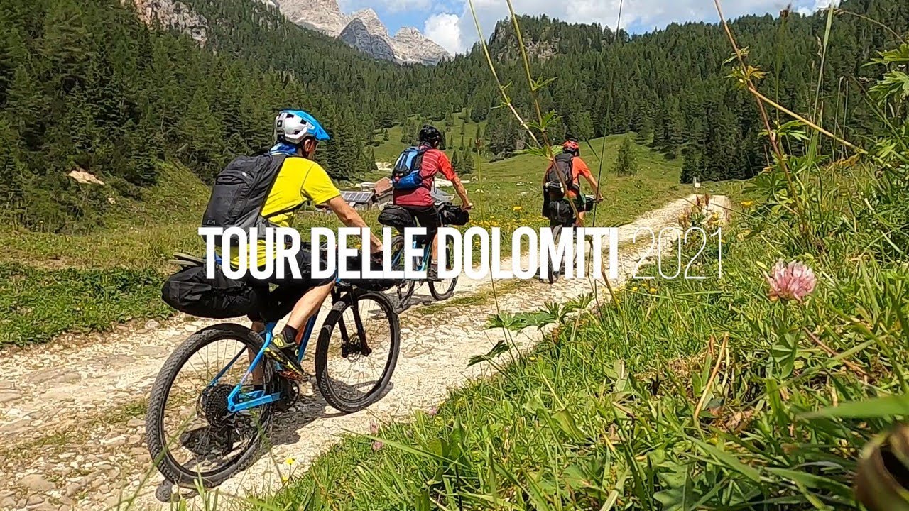 Tour delle Dolomiti 2021 in MTB Bikepacking