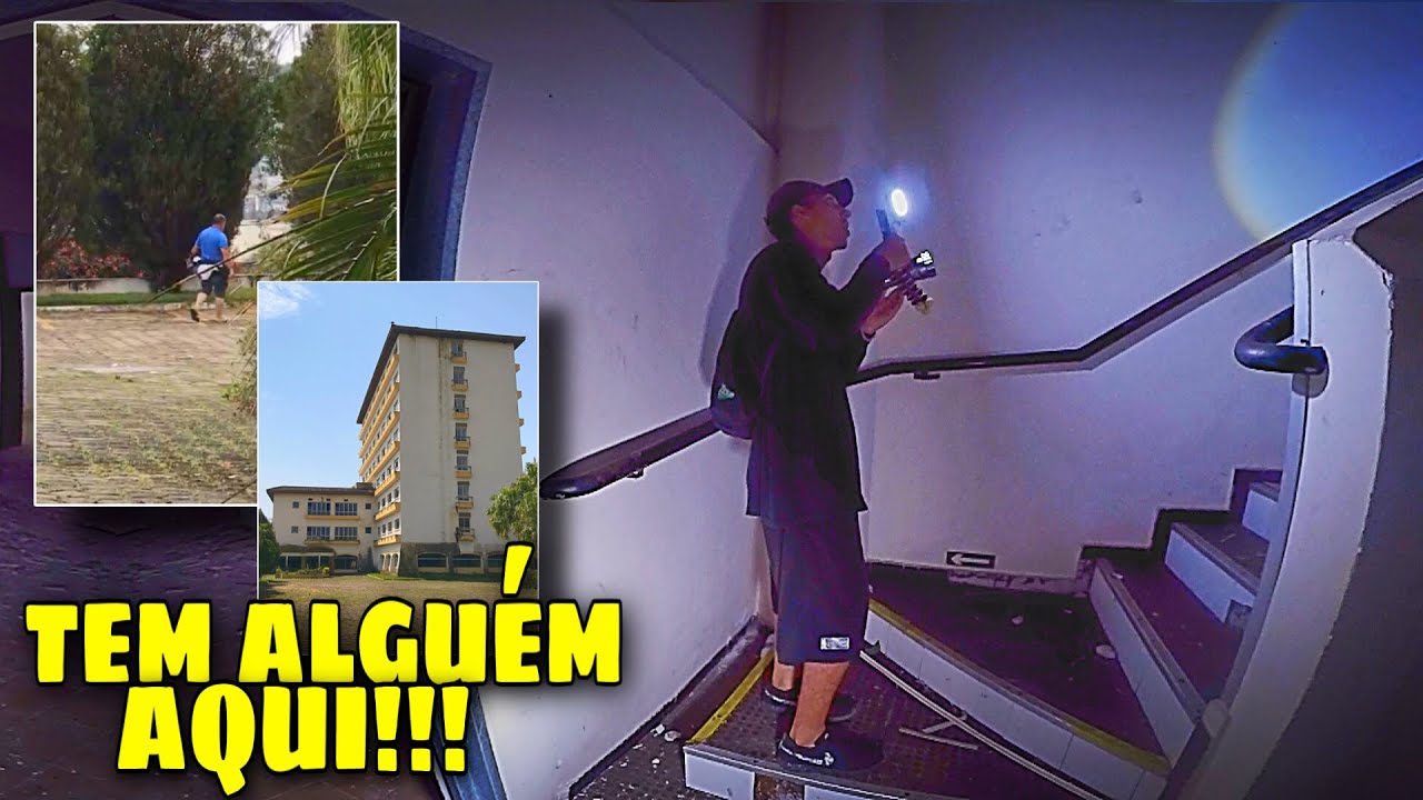 SAÍMOS CORRENDO AO ENCONTRAR UMA PESSOA DENTRO DESSE LUXUOSO HOTEL (LUCAO)