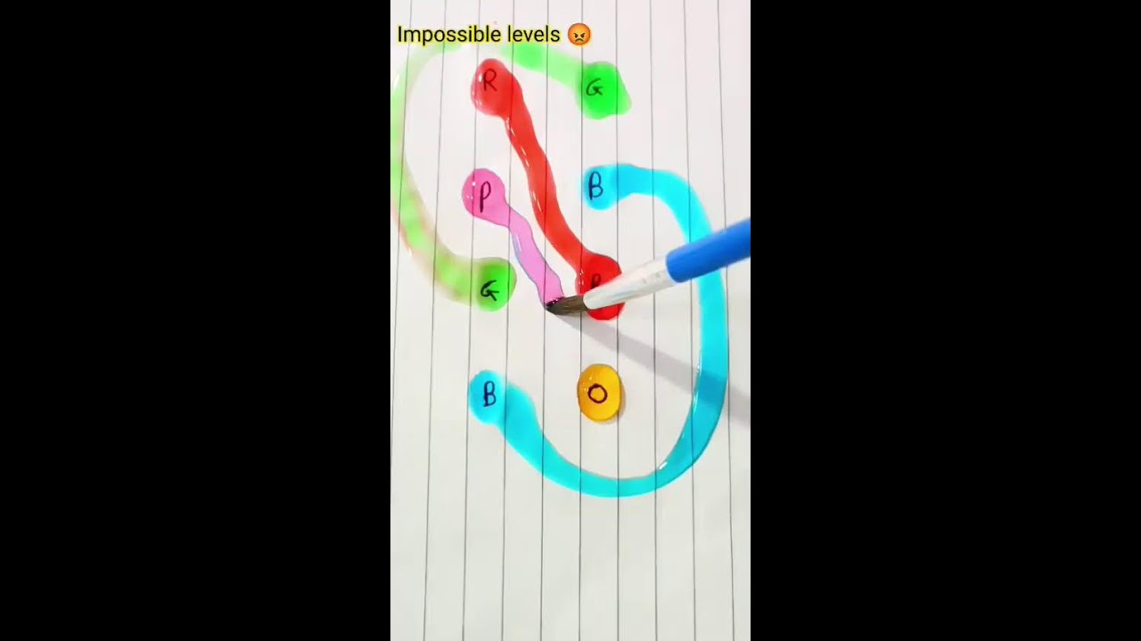 Color Connecting Challenge: Try not to cross the lines! ✍️