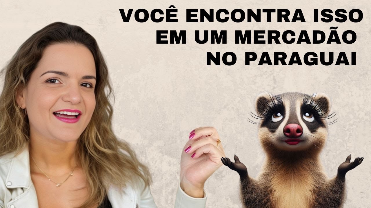 Finalmente voltei nesse mercadão no Paraguai