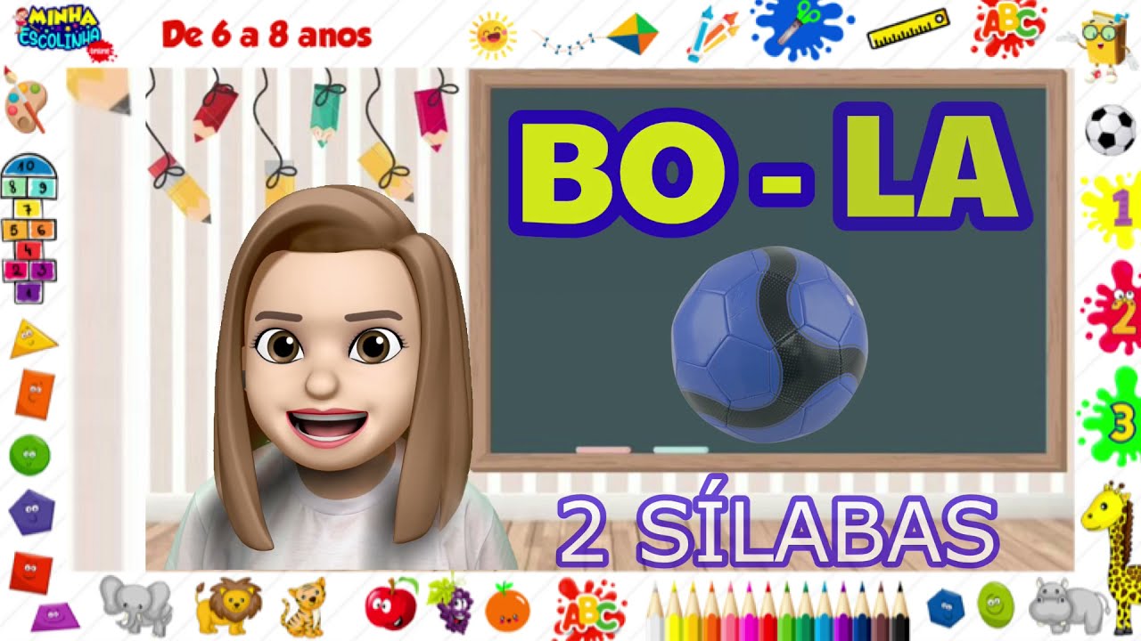 Sílabas - Vídeos educativos- Atividades para crianças