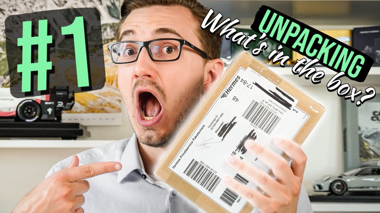 I BOUGHT A SPECIAL 1/43 SCALE PORSCHE DIECAST MODEL CAR ON EBAY - UNBOXING! What's in the box #1