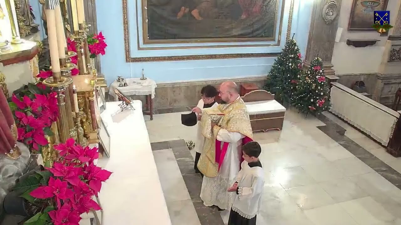 Santo Sacrificio de La Misa, Feria de Epifanía, 10 de Enero 2026.