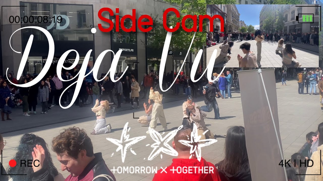 [KPOP IN PUBLIC | SIDE CAM] TXT (투모로우바이투게더) - 'Déjà Vu' (Dance cover by GRAVITY Crew from France)