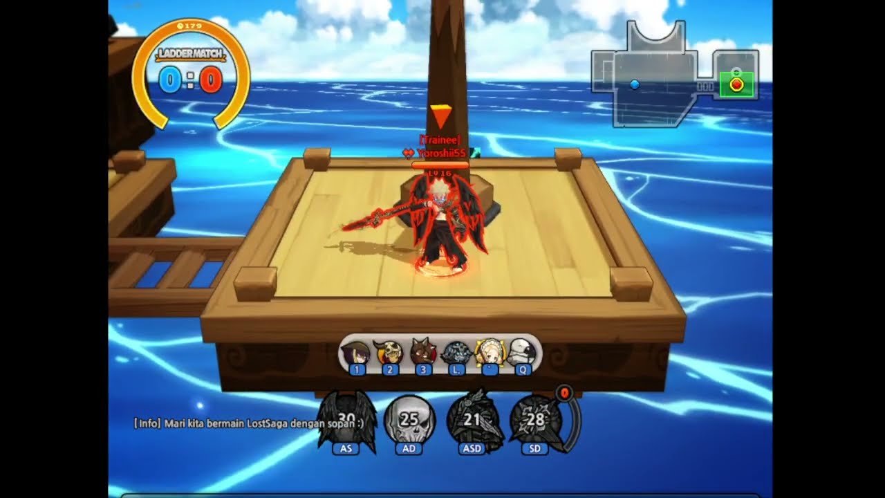 lost saga origin gameplay