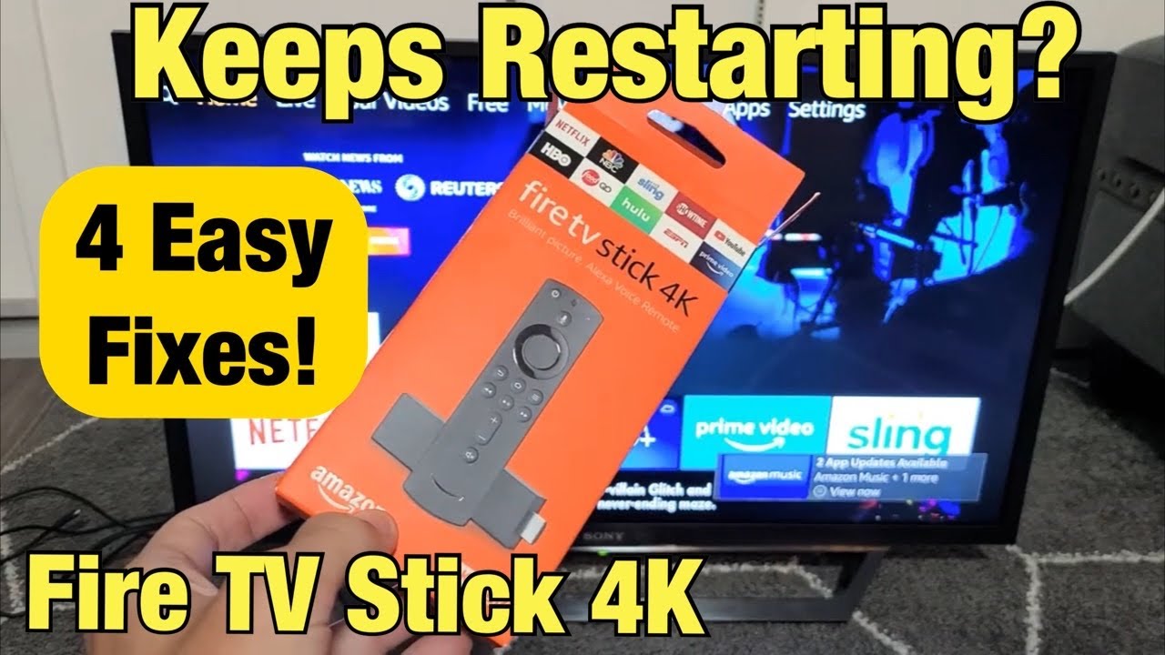 Fire TV Stick 4k: постоянно перезагружается? 4 способа решения!