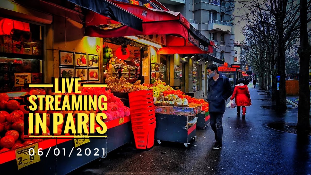 🇫🇷 LIVE STREAMING IN PARIS #1 ( EDIT VERSION ) 06/01/2021