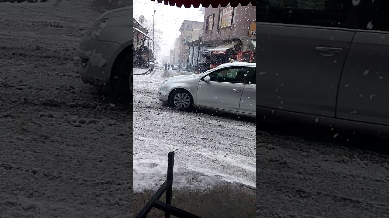 Bitlis te kar yağışı
