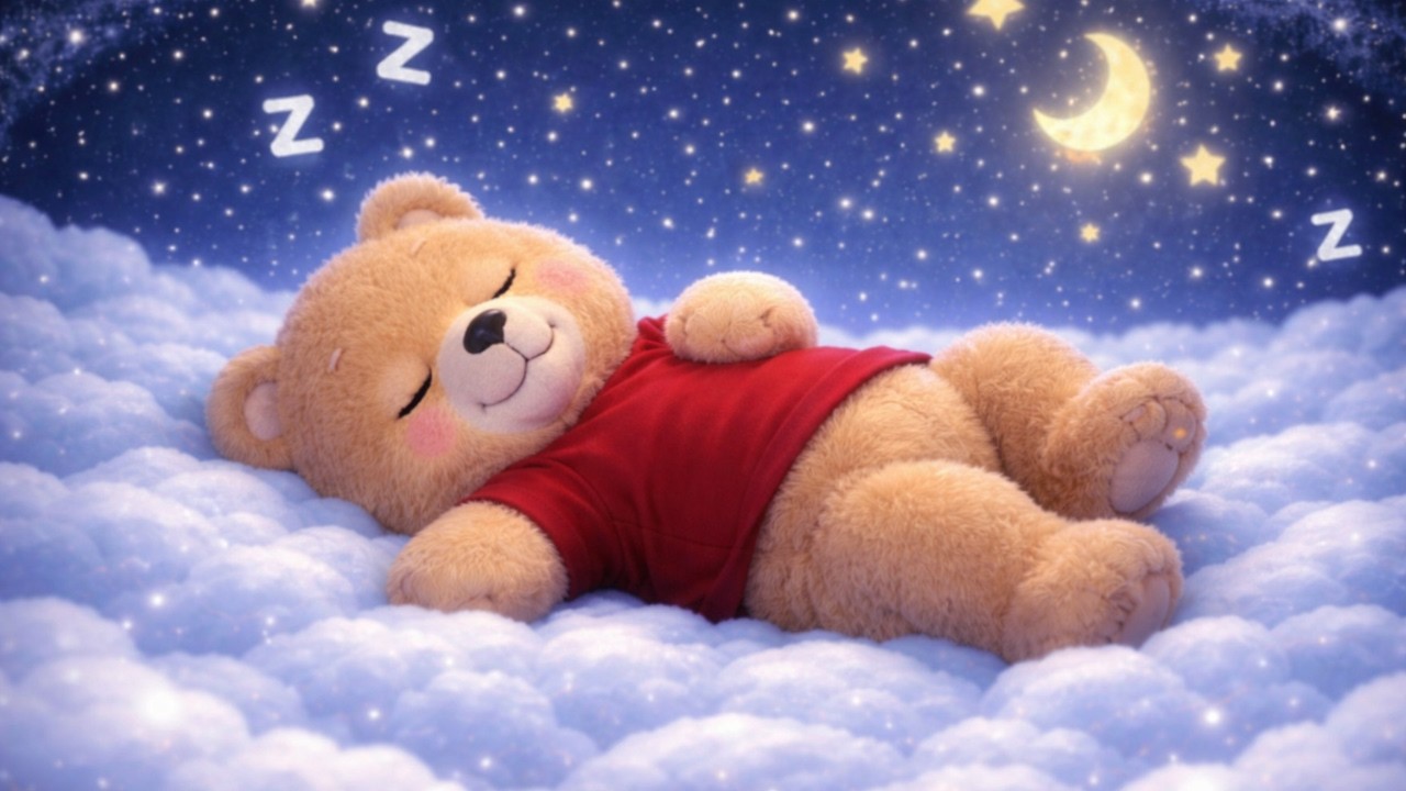 Sleep Instantly for Babies 🌙 3 Hour Peaceful Dream Sky Baby Sleep Music