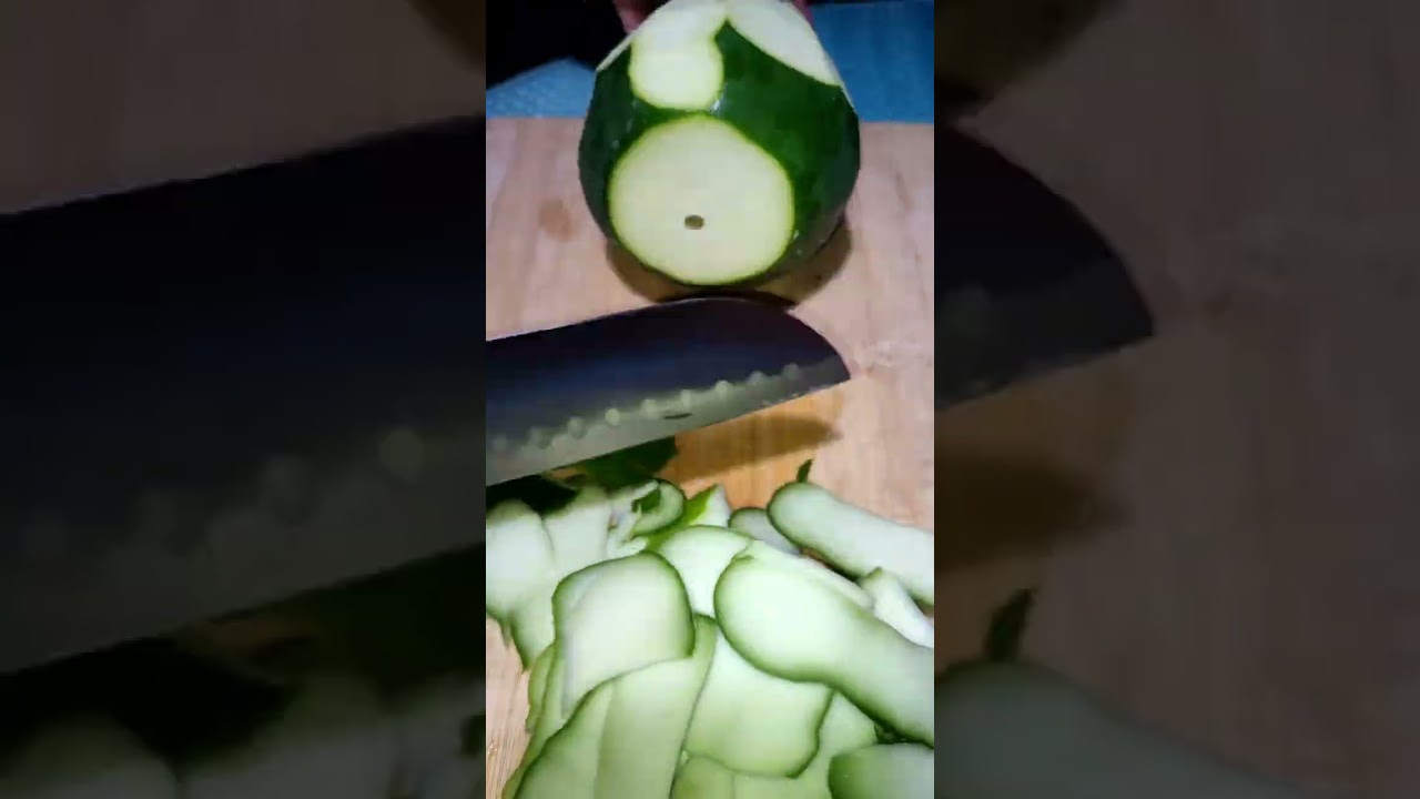 How to prepare raw papaya #shorts #asmr  #viral