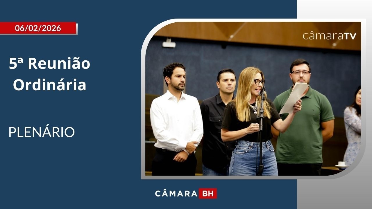 5ª Reunião Ordinária - plenário