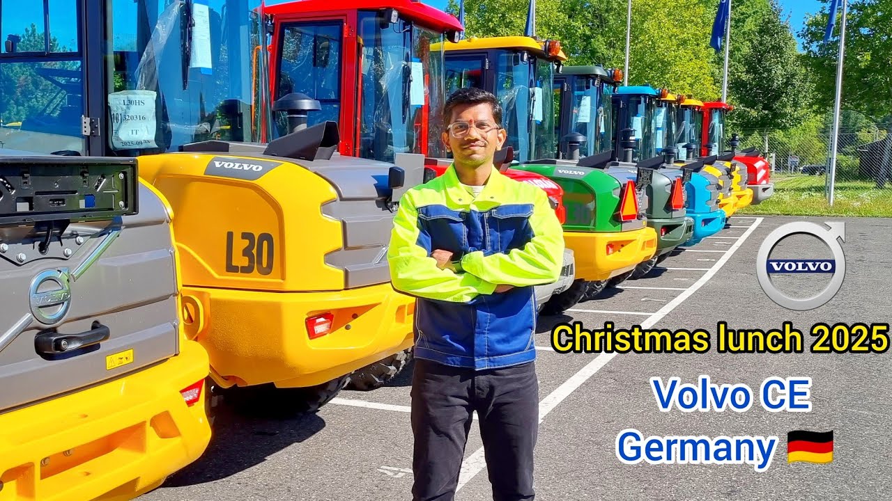 Christmas lunch at Volvo CE, Germany 🇩🇪